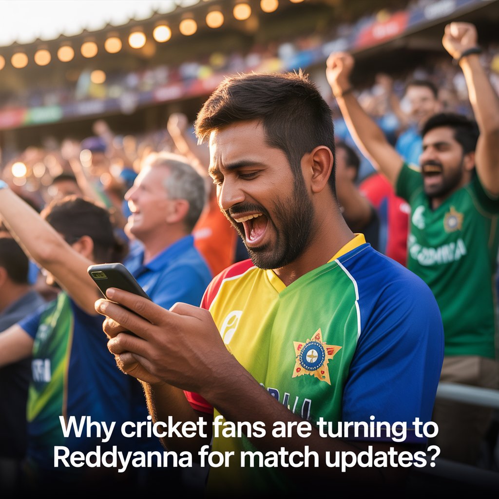 Why Cricket Fans Are Turning to Reddyanna for Match Updates ?